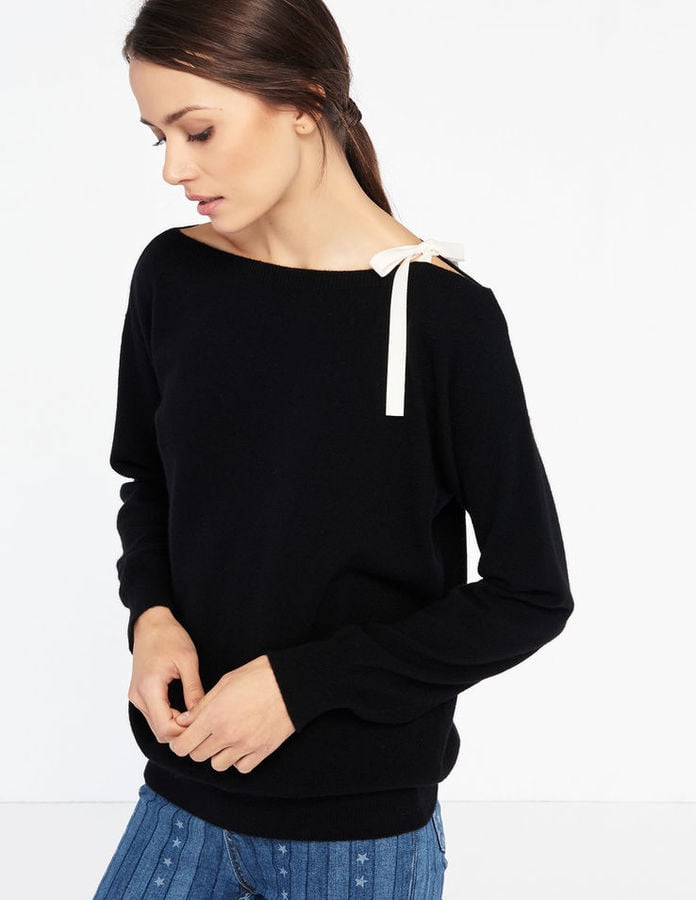 Sandro Sweater in Merino Wool and Cashmere