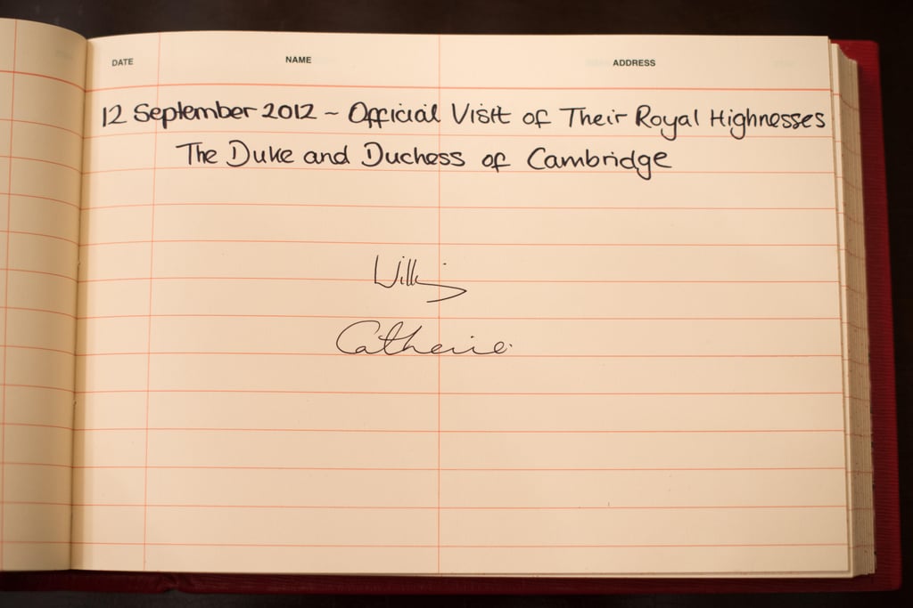 Kate Middleton's Handwriting Pictures