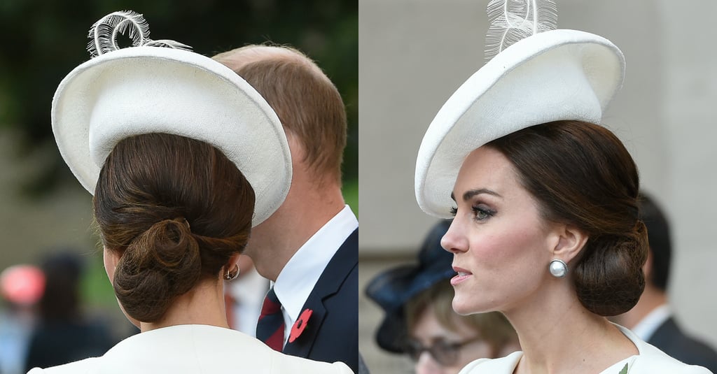 Kate Middleton's Curly Bun, 2017