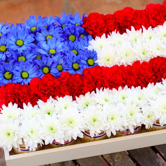 DIY Fourth of July Mason Jar Centerpiece