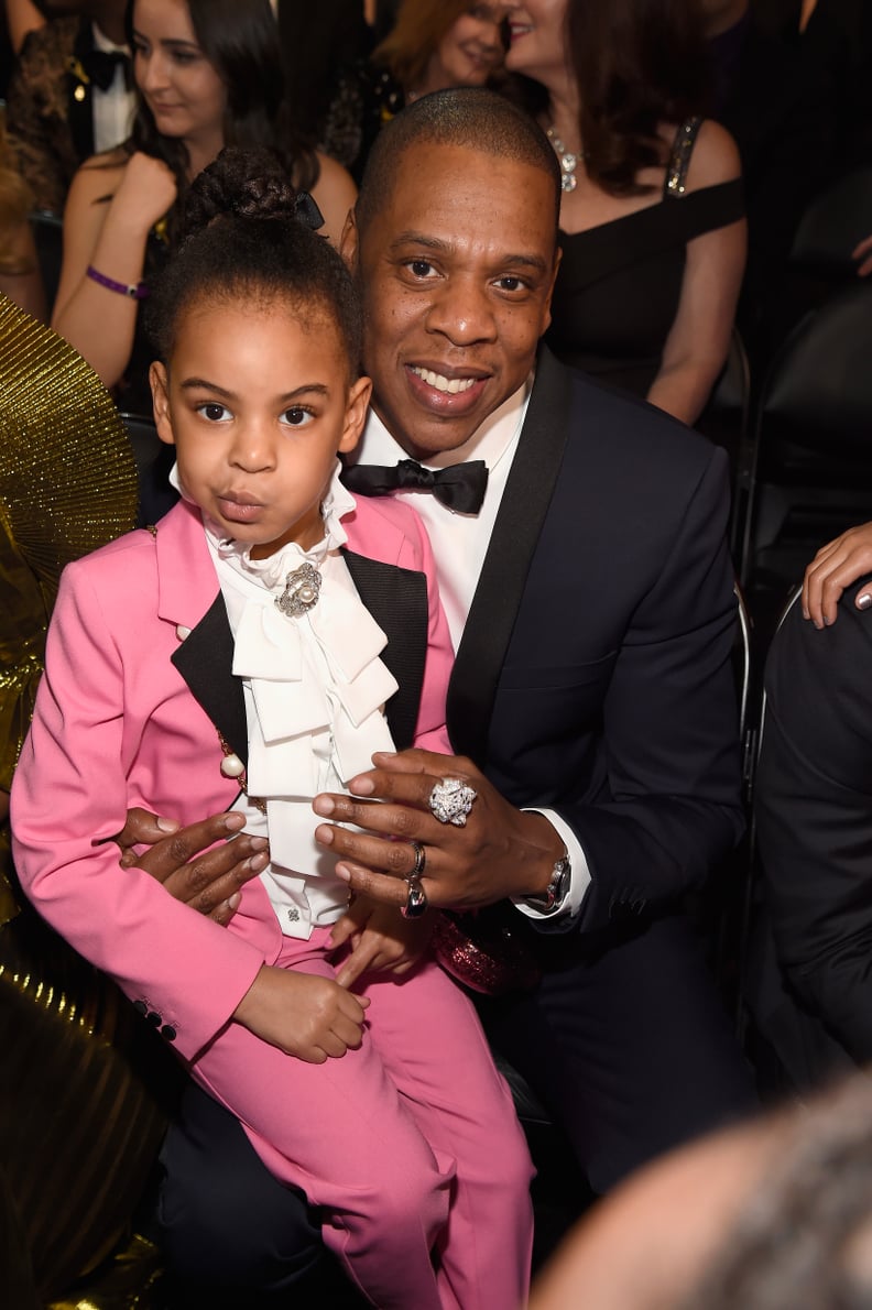 Blue Ivy at the 2017 Grammy Awards