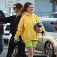 Selena Gomez's Version of Athleisure Includes Ruffled Biker Shorts — Sign. Me. Up.