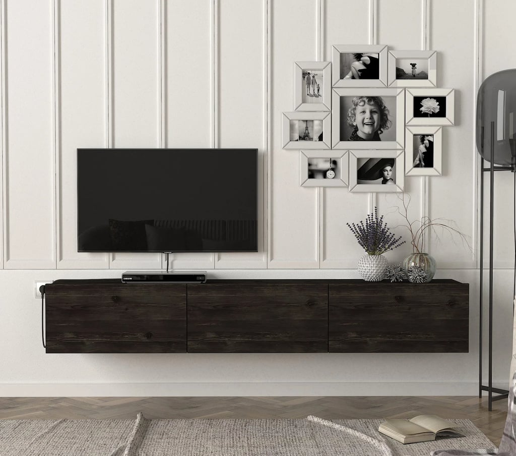 Floating TV Stand For TVs up to 85-Inches: Union Rustic Fitzsimmons TV Stand