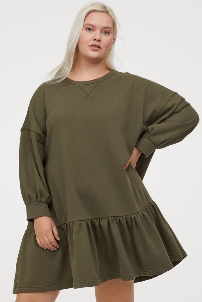 Sweatshirt dress sale h&m