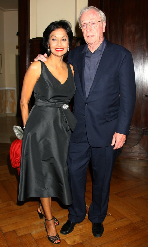 How Michael Caine Met Wife Shakira Popsugar Celebrity