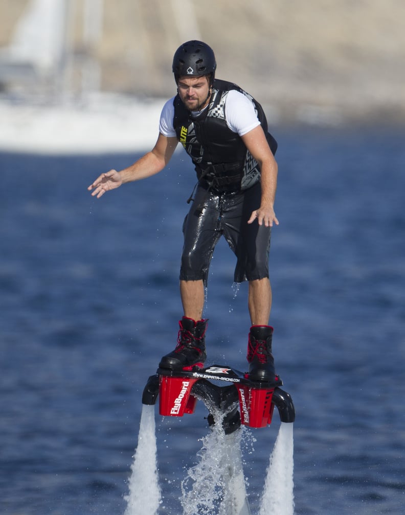 Celebrities: Tread Water on Fancy Flyboards