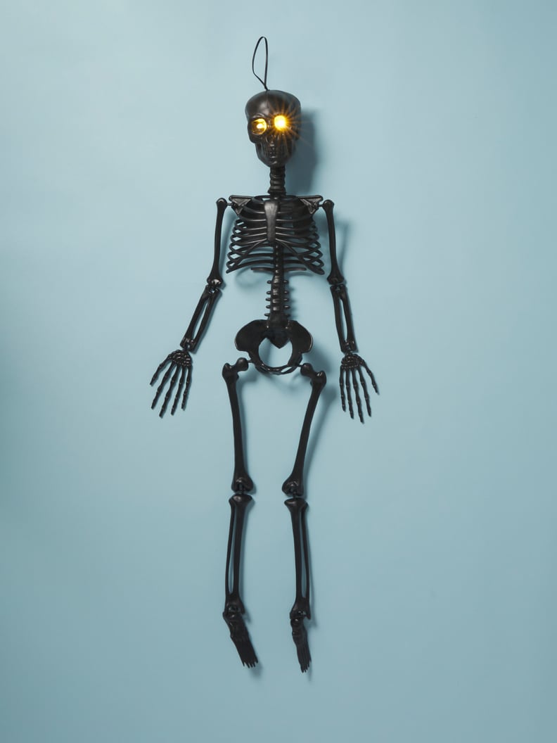 A Frightful Skeleton: Moonlight Manor Light Up Hanging Skeleton