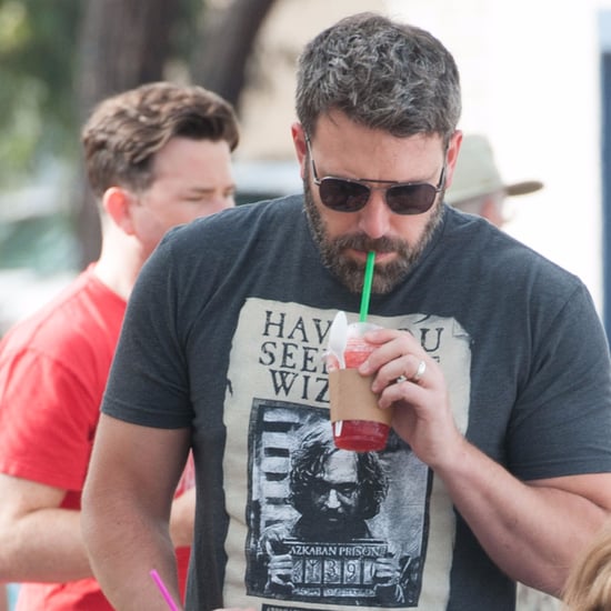 Ben Affleck Smiling After Disney World Vacation