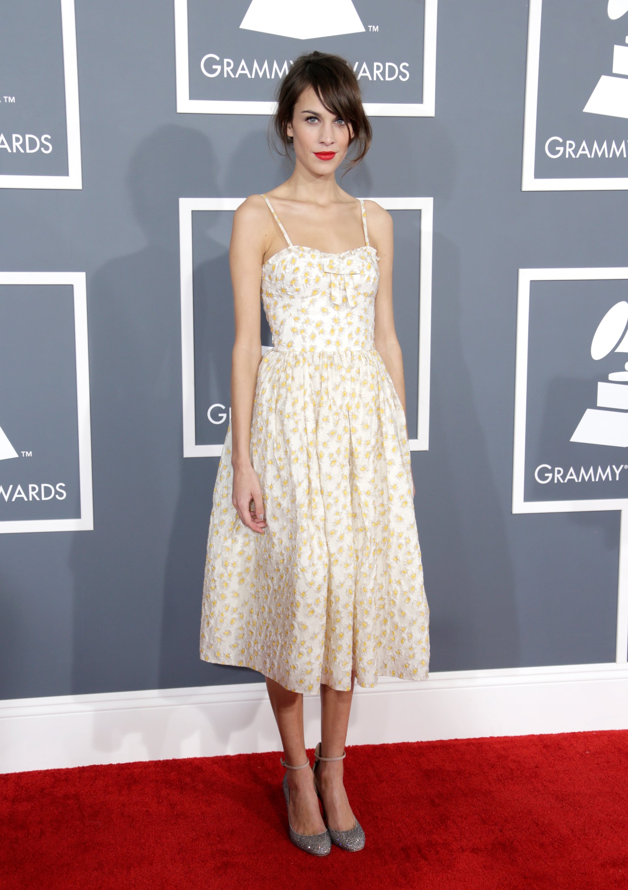 alexa chung floral dress