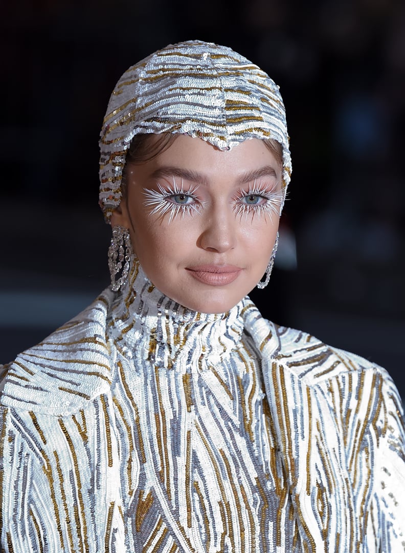 Gigi Hadid's Wispy Lashes at the 2019 Met Gala