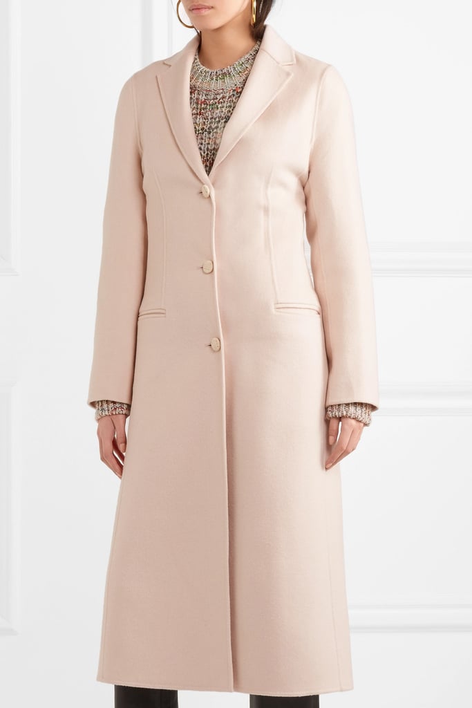Joseph Archi Brushed Wool and Silk-Blend Coat