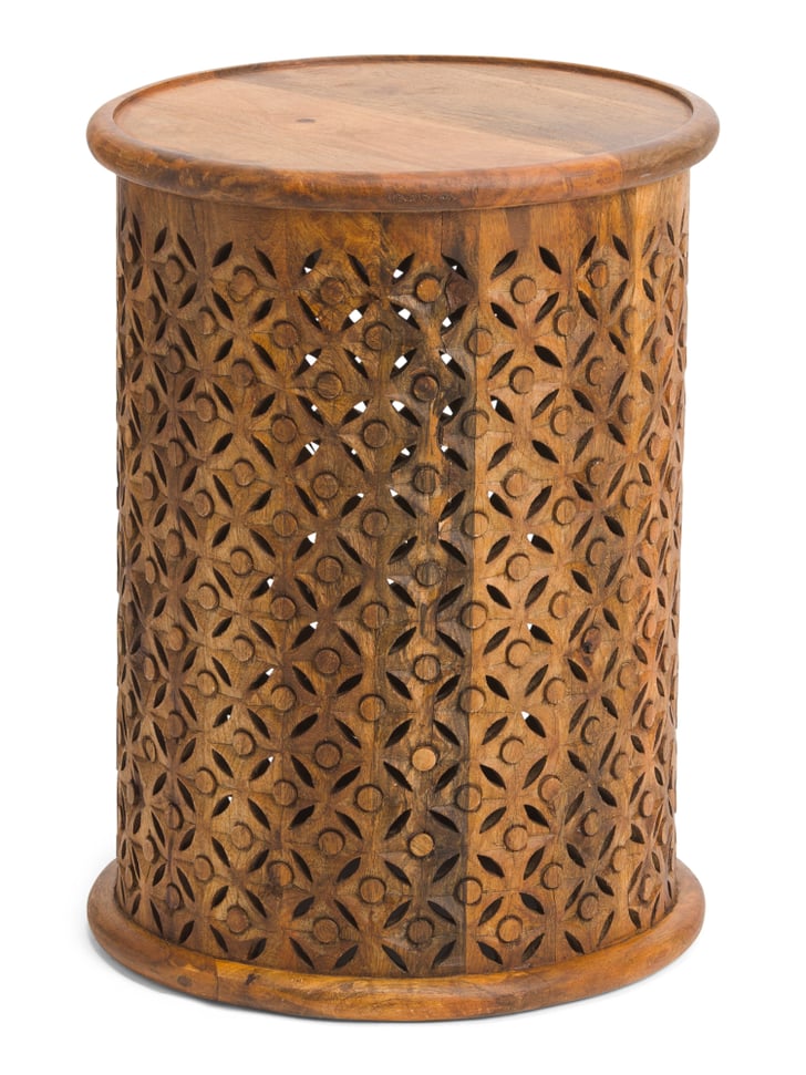 Solid Mango Wood Table Best SmallSpace Furniture From TJ Maxx