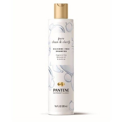 Best Shampoo For Sensitive Scalps: Pantene Pure Clean & Clarify Silicone-Free Shampoo