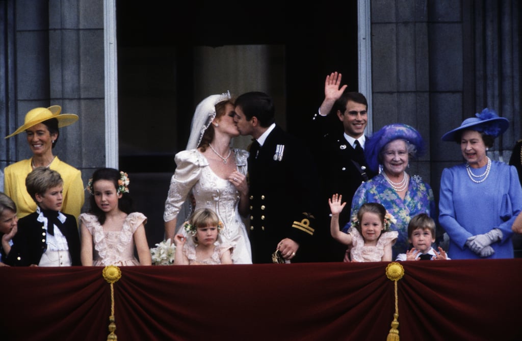 Prince Edward and Sarah Ferguson's Wedding at Buckingham Palace in 1986