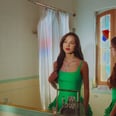 Olivia Rodrigo's "Deja Vu" Look Might Be My Favorite Green Dress Since Atonement