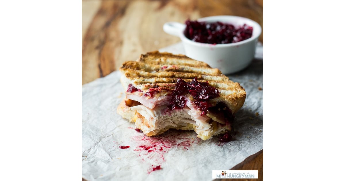Turkey Panini With Gruyère and Cranberry Sauce Panini Recipes