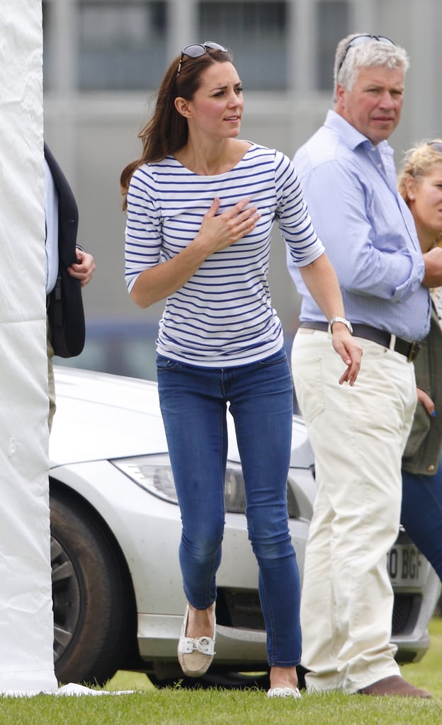 A Striped Bateau Top and Functional Jeans