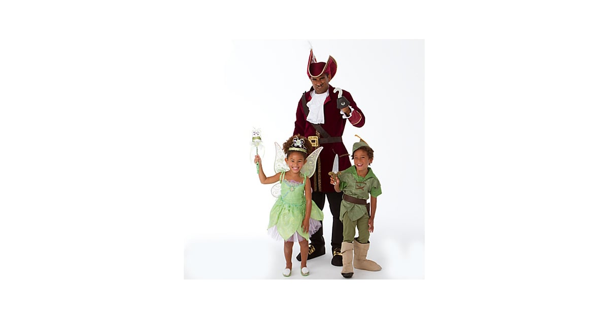 Tinkerbell Peter Pan And Captain Hook The Best Cartoon Character Costumes Around Popsugar Family Photo 21