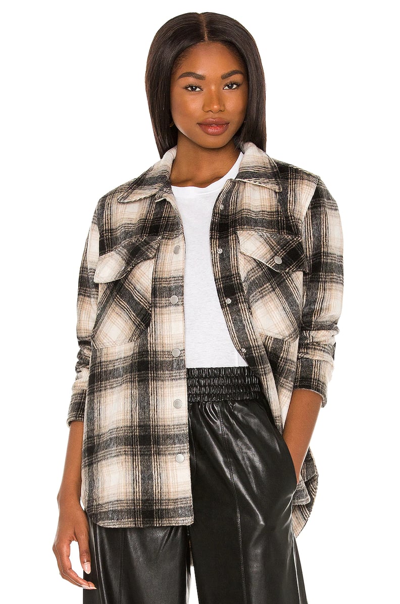 A Fall Must-Have: BlankNYC Plaid Shacket in Checked Out