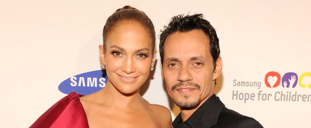 Jennifer Lopez and Marc Anthony at Son's Recital
