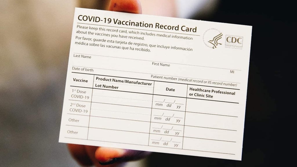COVID-19 Vaccination Record Card Covers on Amazon | 2021