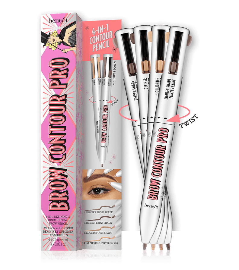 Benefit Brow Contour Pro 4-in-One Defining & Highlighting Eyebrow Pencil