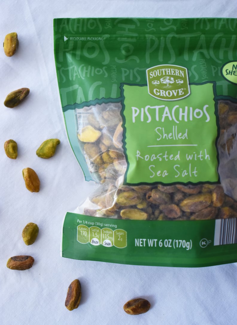 Pistachios, Shelled and Roasted With Sea Salt ($5)