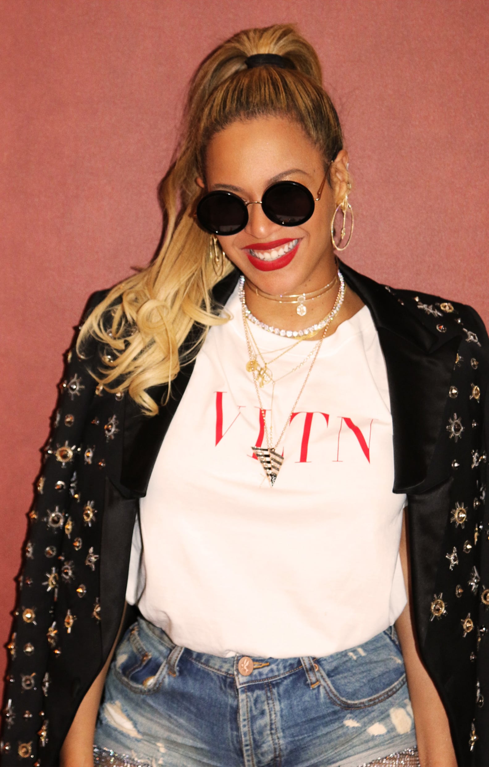 Beyonce Alexander Wang Red Fishnet Booties | PS Fashion