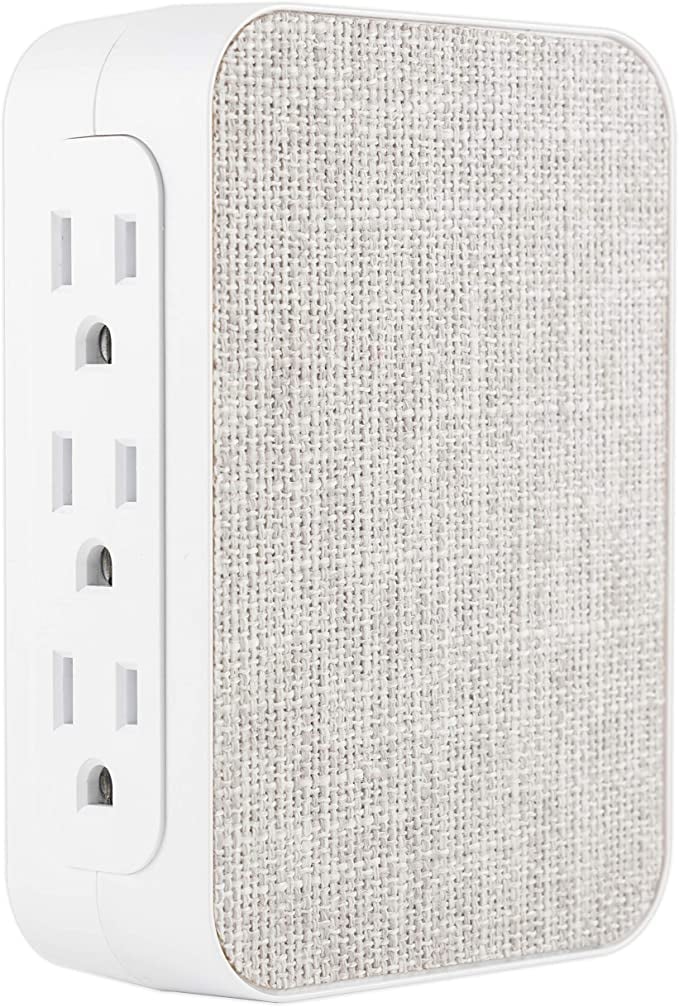 GE Pro 6 Outlet Wall Tap Surge Protector