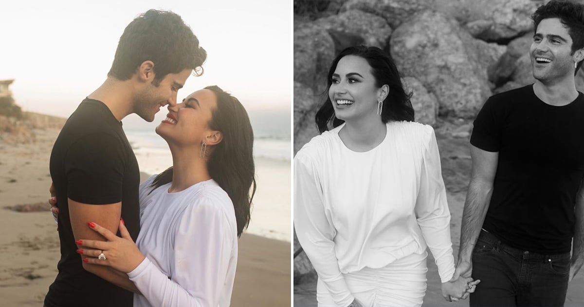 Demi Lovato Looks Like a Stunning Bride-to-Be in Her White Engagement Dress