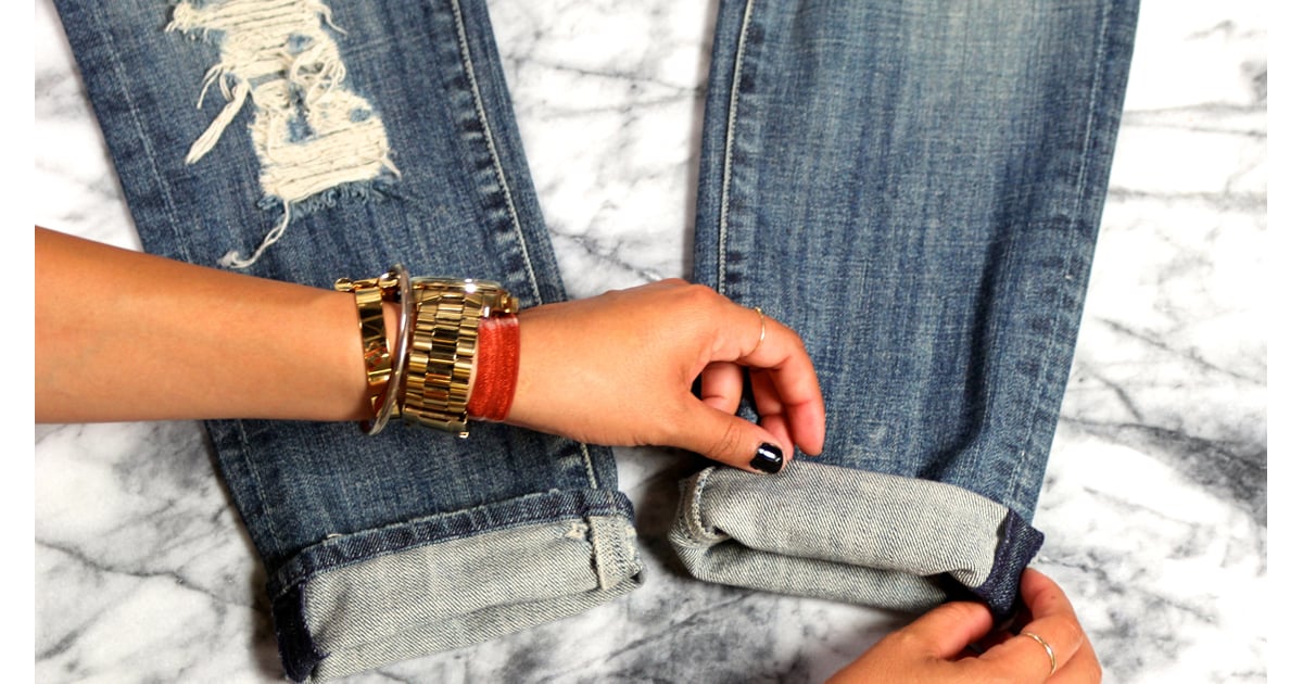 Step 2 How to Cuff Your Jeans POPSUGAR Fashion Photo 12