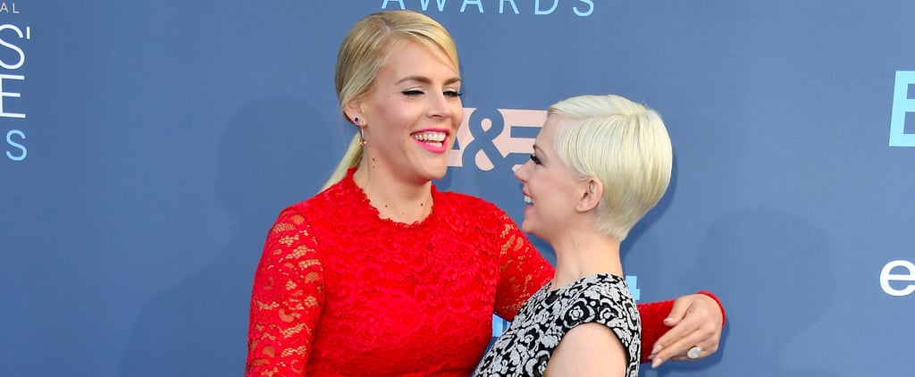 Busy Philipps and Michelle Williams at 2017 Critics' Choice