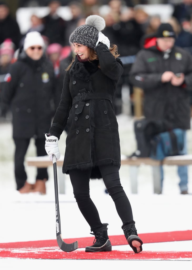 Kate Middleton Wearing a Beanie in Sweden