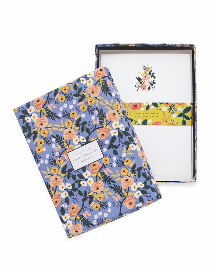 Rifle Paper Co. Violet Floral Social Stationery Set