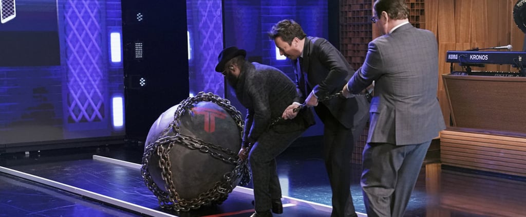 Dwayne Johnson Jimmy Fallon Titans Game Challenge Video