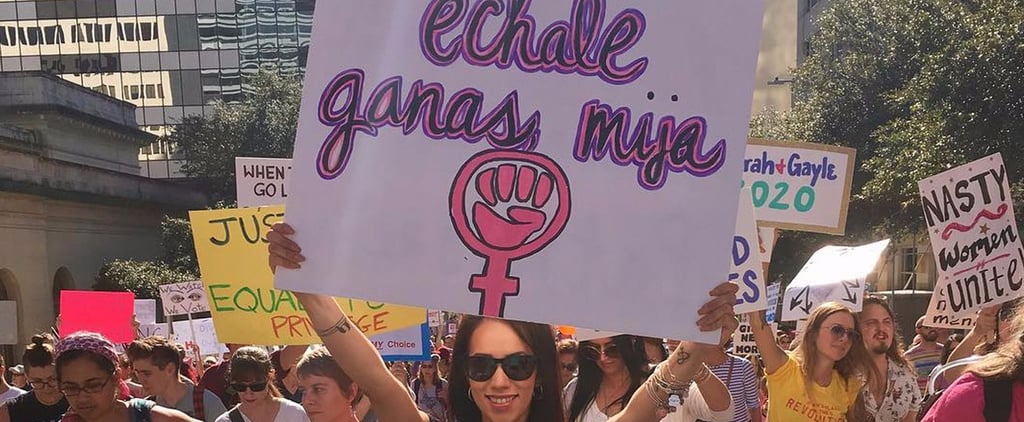 Latinas at the Women's March 2017