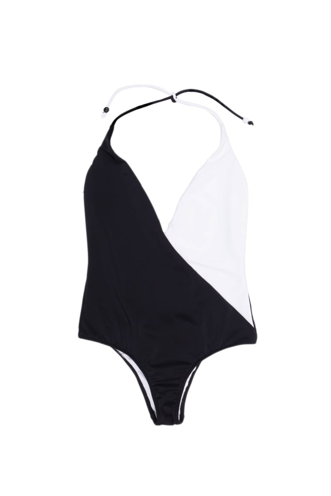 The Plunge Colorblock One-piece ($59)