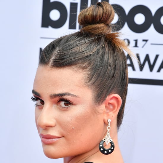 Lea Michele Hair and Makeup 2017 Billboard Music Awards