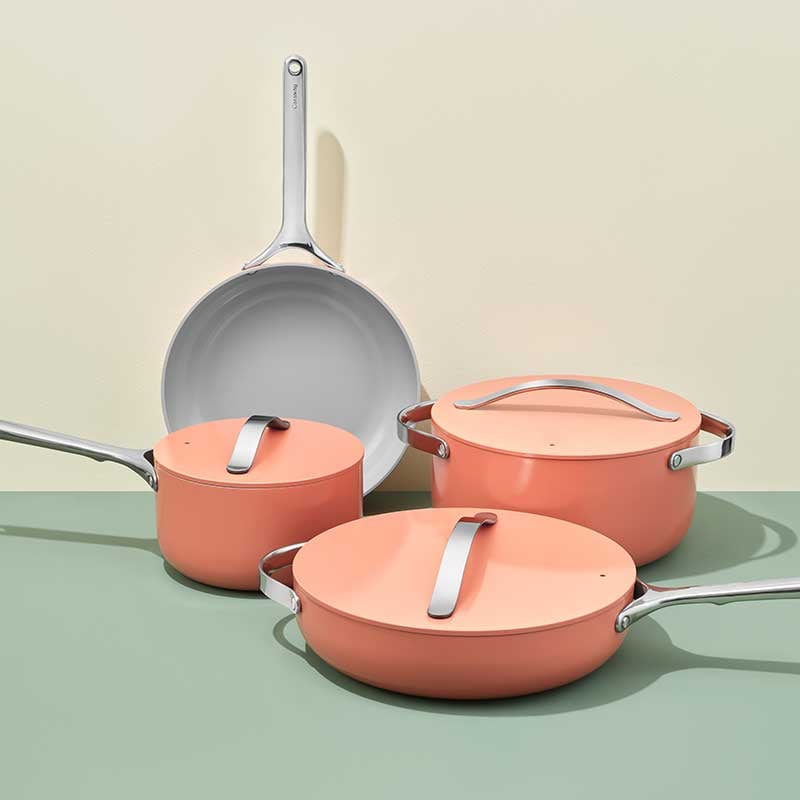 Stylish Cookware: Caraway Cookware Set