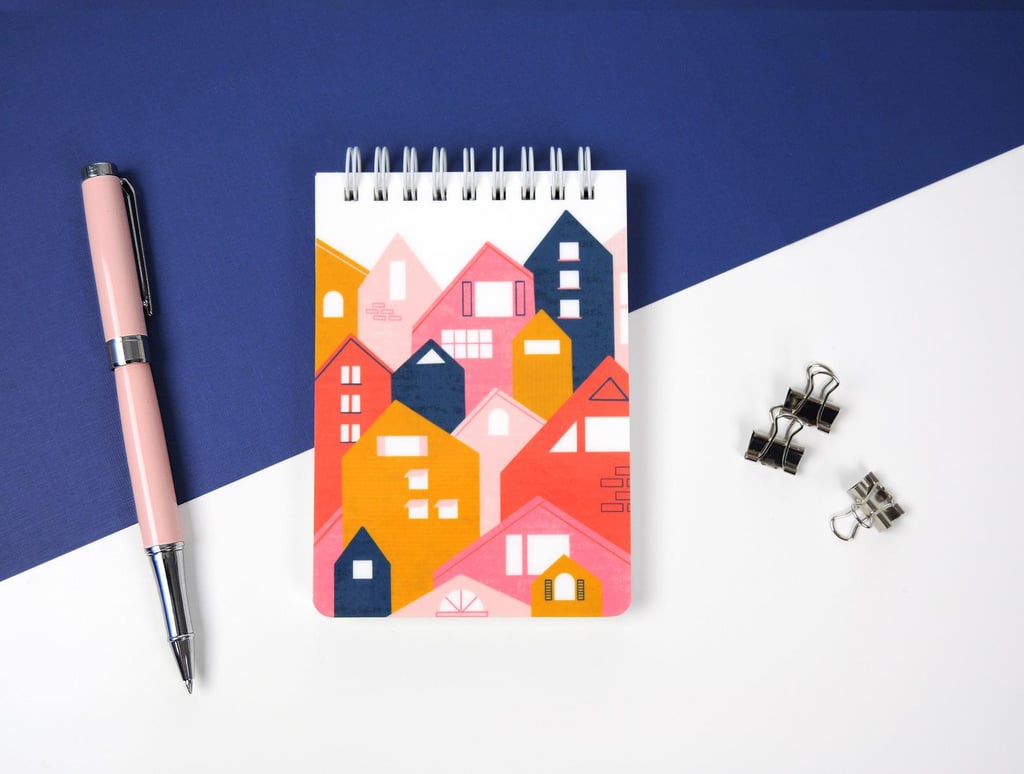 Colorful Houses Notebook