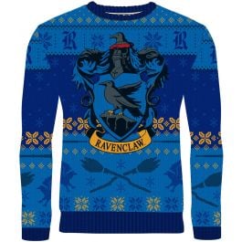Ravenclaw Hogwarts House Adult & Kids Jumper Top Harry Potter Christmas Jumper 