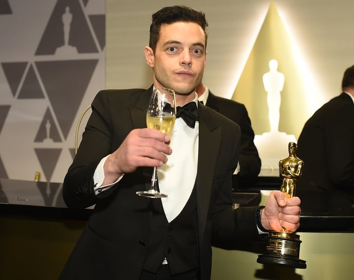 Best Rami Malek Moments at the 2019 Oscars | POPSUGAR Celebrity Photo 21