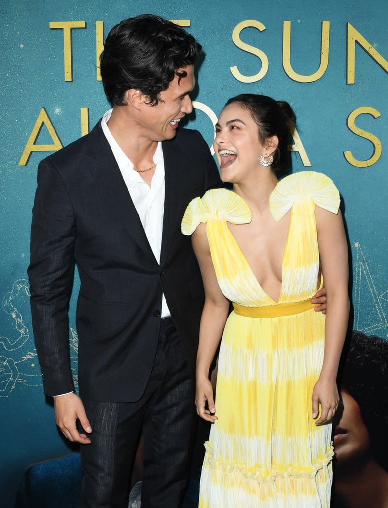 Camila Mendes and Charles Melton at The Sun Is Also a Star