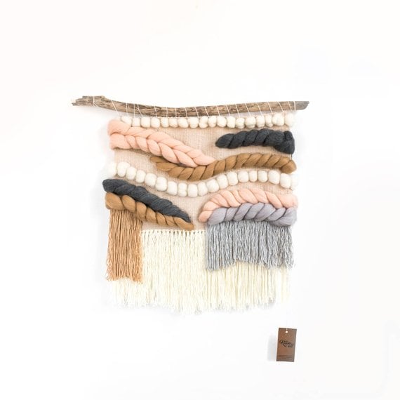 Extra Large Woven Wall Hanging Textile Art Wall Decor POPSUGAR Home