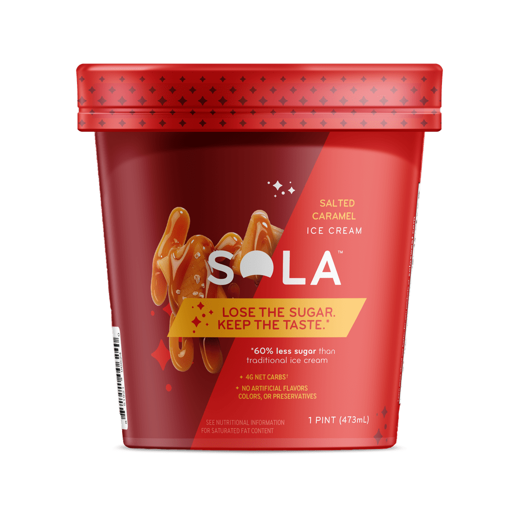 Sola Salted Caramel Ice Cream