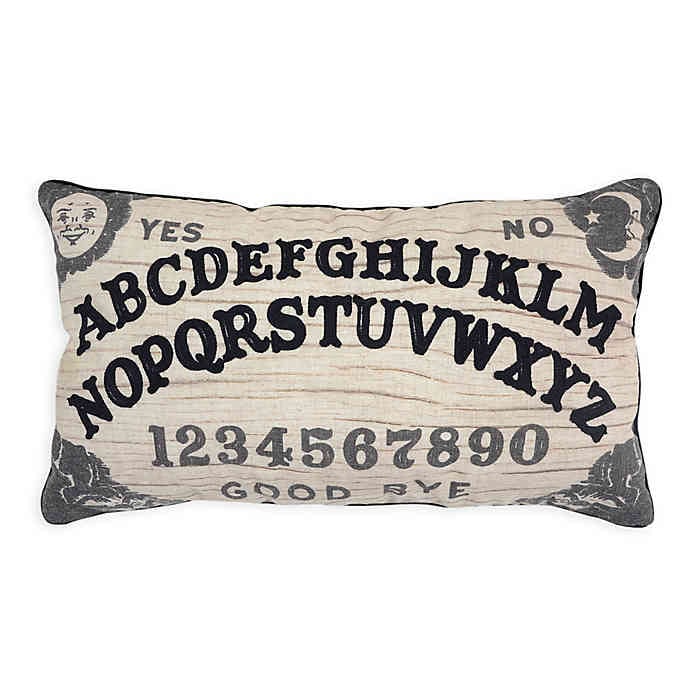 Mystical Halloween Themed Throw Pillow