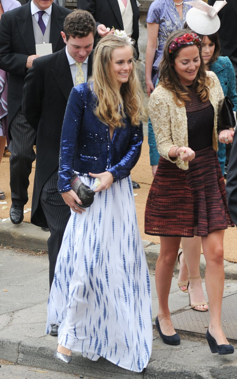 Cressida Bonas at a June 2013 Wedding