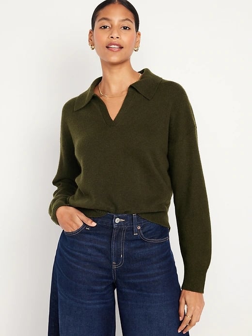 Old Navy SoSoft Collared Sweater