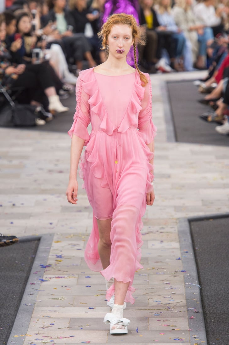 Think Pink! | Spring 2017 Trends at London Fashion Week | POPSUGAR ...