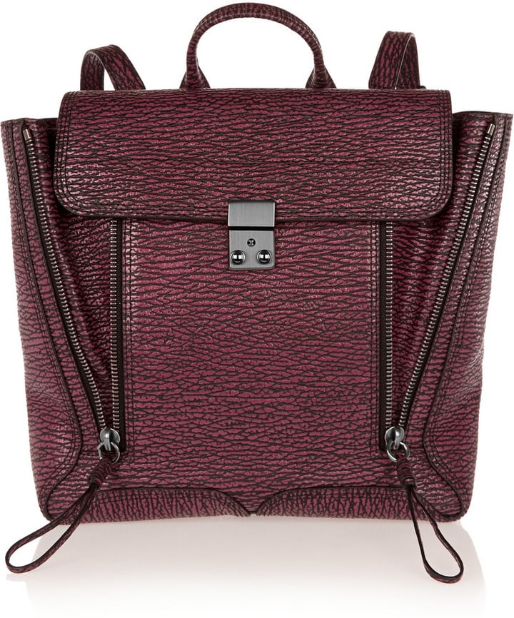 3.1 Phillip Lim The Pashli Textured-Leather Backpack ($488, originally $975)